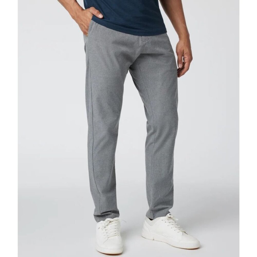 Viori‎ Aim Pant Athletic Slim Fit 4 Way Stretch Concrete Gray Size 36 X 30